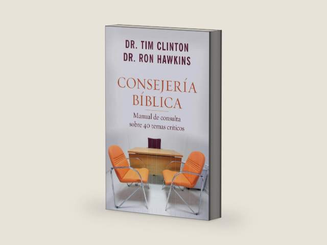 Consejería bíblica: Manual de consulta sobre 40 temas críticos (Spanish Edition) by Dr Ron Hawkins | barcode:9780825418440 | source:'9780825418440-right-three-quarter.jpg