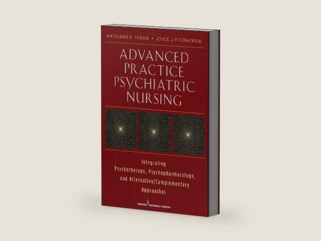 Advanced Practice Psychiatric Nursing: Integrating Psychotherapy, Psychopharmacology, and Complementary and Alternative Approaches by Kathleen Tusaie | barcode:9780826108715 | source:'9780826108715-right-three-quarter.jpg
