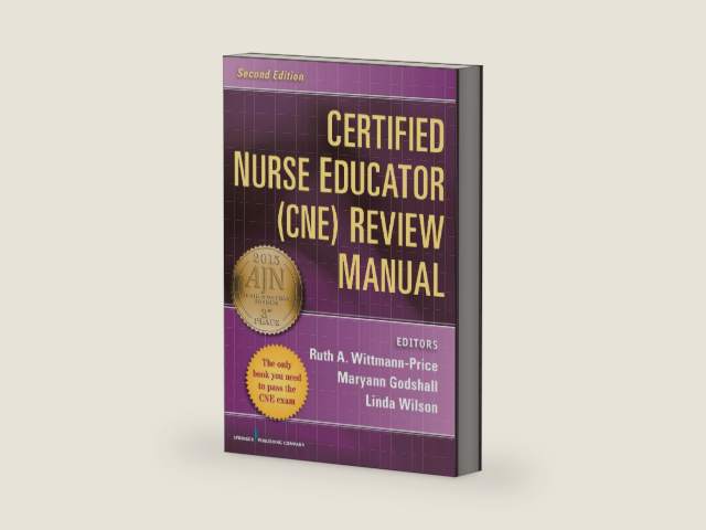 Certified Nurse Educator (CNE) Review Manual: Second Edition by Ruth A. Wittmann-Price | barcode:9780826110060 | source:'9780826110060-right-three-quarter.jpg
