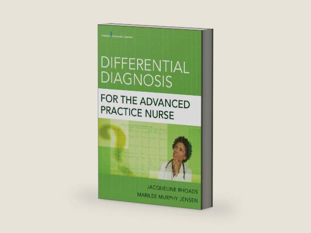 Differential Diagnosis for the Advanced Practice Nurse by Jacqueline Rhoads | barcode:9780826110275 | source:'9780826110275-right-three-quarter.jpg