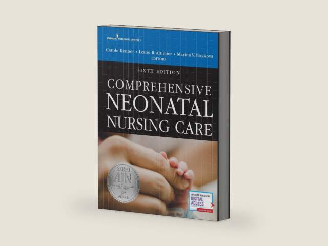 Comprehensive Neonatal Nursing Care by Carole Kenner PhD RN FAAN FNAP ANEF | barcode:9780826139092 | source:'9780826139092-right-three-quarter.jpg