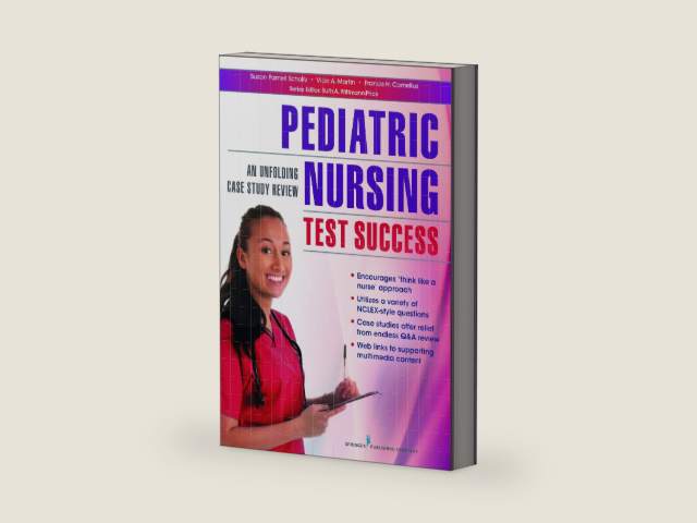 Pediatric Nursing Test Success: An Unfolding Case Study Review (Innovative Nursing Test Success) by Susan Parnell Scholtz PhD RN | barcode:9780826171375 | source:'9780826171375-right-three-quarter.jpg
