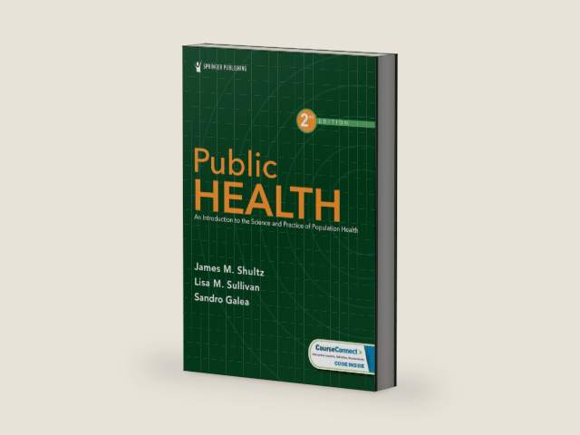 Public Health: An Introduction to the Science and Practice of Population Health by James M. Shultz PhD MS | barcode:9780826180421 | source:'9780826180421-right-three-quarter.jpg