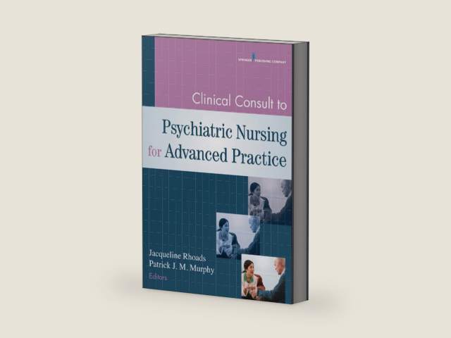 Clinical Consult to Psychiatric Nursing for Advanced Practice by Jacqueline Rhoads | barcode:9780826195951 | source:'9780826195951-right-three-quarter.jpg