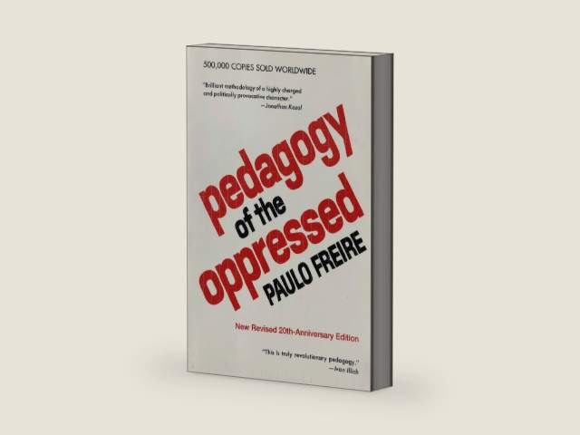 Pedagogy of the Oppressed by Paulo Freire | barcode:9780826406118 | source:'9780826406118-right-three-quarter.jpg