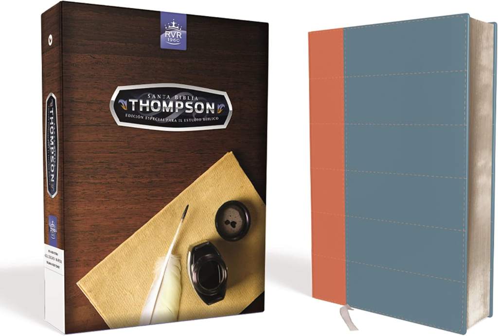 RVR60, Biblia de Referencia Thompson, Edición especial para el estudio Bíblico, Leathersoft (Spanish Edition) by Charles Thompson | barcode:9780829757880 | source:'9780829757880.jpg