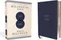 NIV/NVI Bilingual Bible, Revised Text 2022, Leathersoft, Navy / NIV/NVI, Biblia Bilingüe, Revisión 2022, Leathersoft, Azul añil (Spanish Edition) by Nueva Versión Internacional | barcode:9780829772715 | source:'9780829772715.jpg