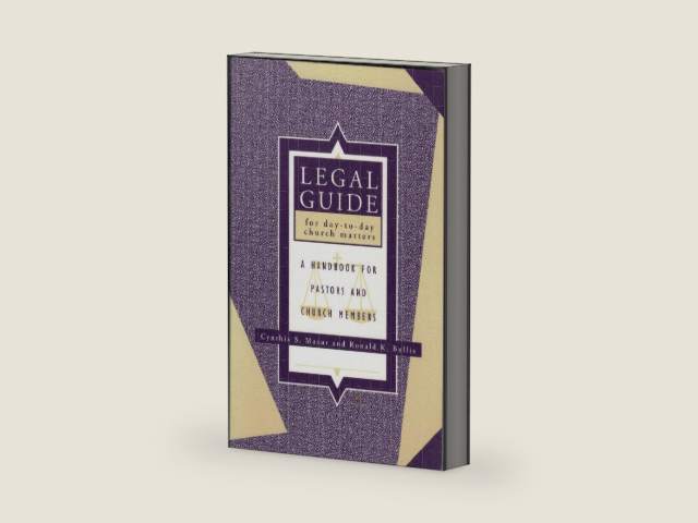 Legal Guide for Day-To-Day Church Matters: A Handbook for Pastors and Church Members by Cynthia S. Mazur | barcode:9780829809909 | source:'9780829809909-right-three-quarter.jpg