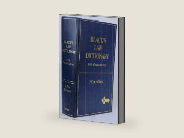 Black's Law Dictionary: Definitions of the Terms and Phrases of American and English Jurisprudence, Ancient and Modern, 5th Edition by Henry Campbell Black [Editor]; Joseph R. Nolan [Contributor]; M. J. Connolly [Contributor]; | barcode:9780829920413 | source:'9780829920413-right-three-quarter.jpg