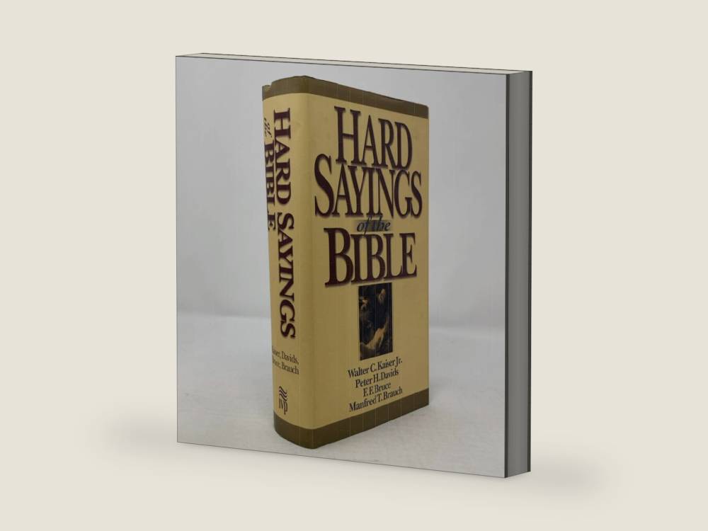 Hard Sayings of the Bible by Walter C. Kaiser Jr. | barcode:9780830814237 | source:'9780830814237-right-three-quarter.jpg