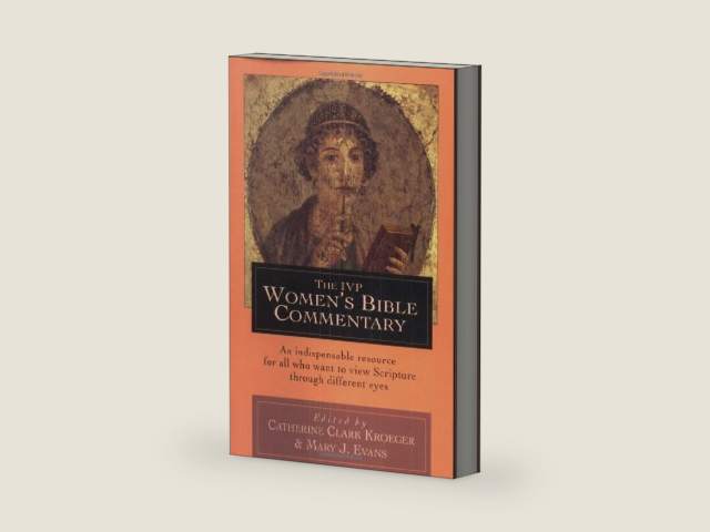 The IVP Women's Bible Commentary by Catherine Clark Kroeger | barcode:9780830814374 | source:'9780830814374-right-three-quarter.jpg