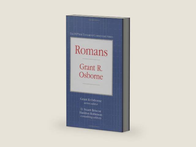Romans (IVP New Testament Commentary Series) by Grant R. Osborne | barcode:9780830818068 | source:'9780830818068-right-three-quarter.jpg
