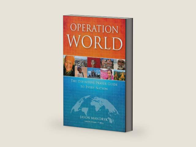 Operation World: The Definitive Prayer Guide to Every Nation by Jason Mandryk | barcode:9780830857241 | source:'9780830857241-right-three-quarter.jpg