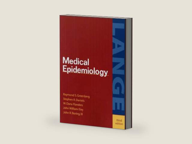 Medical Epidemiology by Raymond S. Greenberg | barcode:9780838562956 | source:'9780838562956-right-three-quarter.jpg