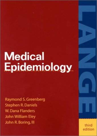 Medical Epidemiology by Raymond S. Greenberg - 9780838562956