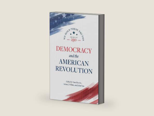 Democracy and the American Revolution (We Hold These Truths: America at 250, 1) by Danielle Allen | barcode:9780844750613 | source:'9780844750613-right-three-quarter.jpg