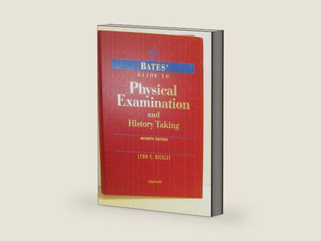 Bates' Guide to Physical Examination & History Taking by Lynn S. Bickley | barcode:9780849361012 | source:'9780849361012-right-three-quarter.jpg