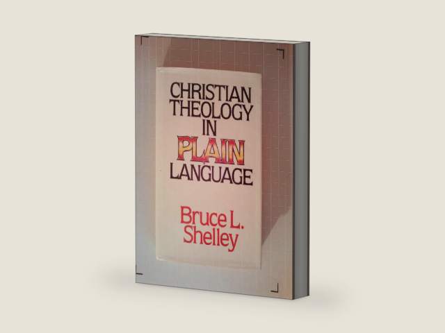 Christian theology in plain language by Bruce L Shelley | barcode:9780849903816 | source:'9780849903816-right-three-quarter.jpg