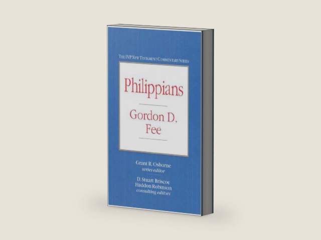 NTC: Philippians (The IVP New Testament Commentary Series) by Gordon D Fee | barcode:9780851116846 | source:'9780851116846-right-three-quarter.jpg
