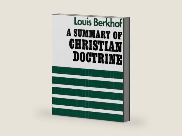 Summary of Christian Doctrine by Louis Berkhof | barcode:9780851510552 | source:'9780851510552-right-three-quarter.jpg
