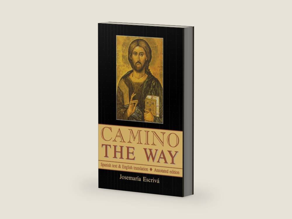 Camino - The Way: Spanish text & English translation: Annotated edition by St Josemaria Escriva | barcode:9780852445662 | source:'9780852445662-right-three-quarter.jpg