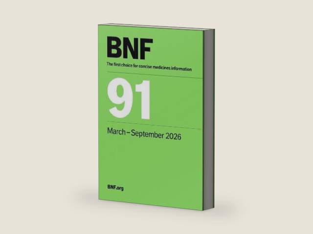 British National Formulary (Bnf 91) March 2026 by Joint Formulary Committee | barcode:9780857114969 | source:'9780857114969-right-three-quarter.jpg