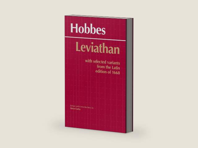 Leviathan: With selected variants from the Latin edition of 1668 (Hackett Classics) by Thomas Hobbes | barcode:9780872201774 | source:'9780872201774-right-three-quarter.jpg