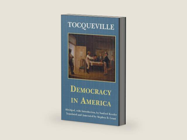 Democracy in America (Hackett Classics) by Alexis De Tocqueville | barcode:9780872204942 | source:'9780872204942-right-three-quarter.jpg