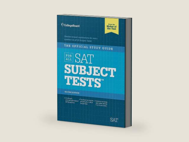 The Official Study Guide for ALL SAT Subject Tests, 2nd Edition by The College Board | barcode:9780874479751 | source:'9780874479751-right-three-quarter.jpg