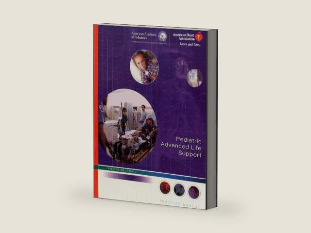 Pediatric Advanced Life Support Course Guide and PALS Provider Manual by by Aha (Author) | barcode:9780874935288 | source:'9780874935288-right-three-quarter.jpg