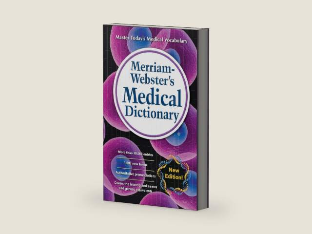 Merriam-Webster's Medical Dictionary, Newest Edition, Mass-Market Paperback by Merriam-Webster | barcode:9780877792949 | source:'9780877792949-right-three-quarter.jpg