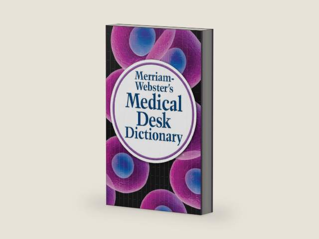 Merriam-Webster's Medical Desk Dictionary by Merriam-Webster | barcode:9780877797715 | source:'9780877797715-right-three-quarter.jpg