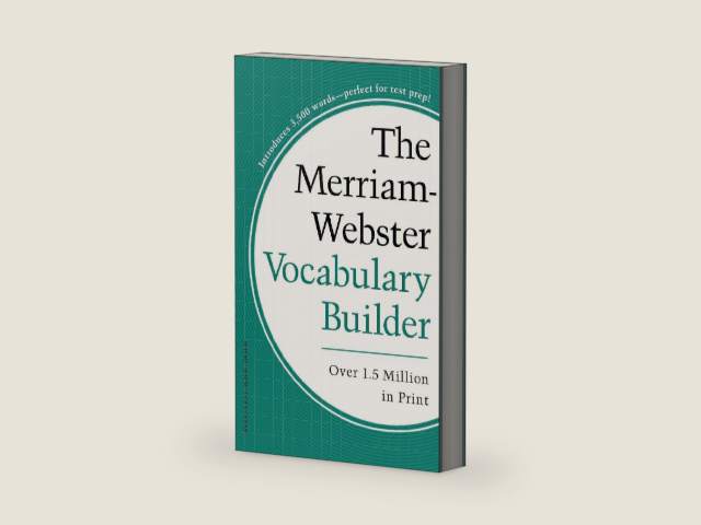 Merriam-Webster’s Vocabulary Builder - Perfect for prepping for SAT, ACT, TOEFL, & TOEIC by Merriam-Webster | barcode:9780877798552 | source:'9780877798552-right-three-quarter.jpg