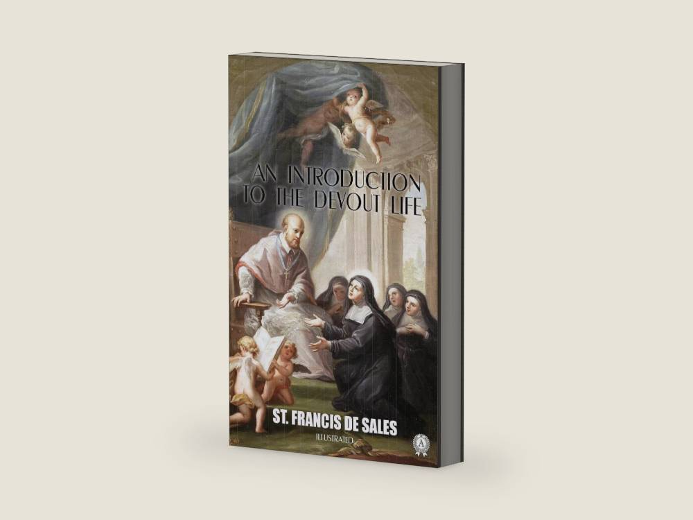 An Introduction to the Devout Life. Illustrated by St. Francis de Sales | barcode:9780880009737 | source:'9780880009737-right-three-quarter.jpg