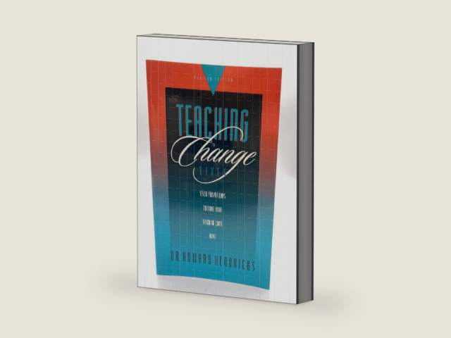 Teaching to Change Lives: Seven Proven Ways to Make Your Teaching Come Alive by Dr. Howard Hendricks | barcode:9780880709699 | source:'9780880709699-right-three-quarter.jpg