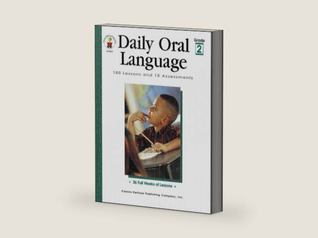 Daily Oral Language, Grade 2 (Daily Series) by Gregg O. Byers | barcode:9780887246463 | source:'9780887246463-right-three-quarter.jpg