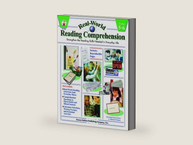 Real-World Reading Comprehension Grades 5-6 by Greta Neese Forrer and S. Michael Putman | barcode:9780887249471 | source:'9780887249471-right-three-quarter.jpg