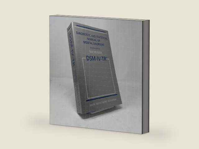 Diagnostic and Statistical Manual of Mental Disorders, 4th Edition, Text Revision (DSM-IV-TR) by American Psychiatric Association | barcode:9780890420256 | source:'9780890420256-right-three-quarter.jpg