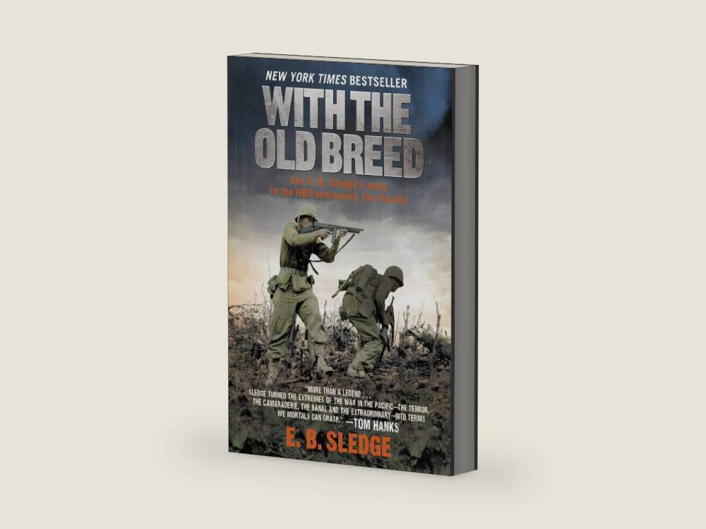 With the Old Breed: At Peleliu and Okinawa by E. B. Sledge | barcode:9780891419068 | source:'9780891419068-right-three-quarter.jpg