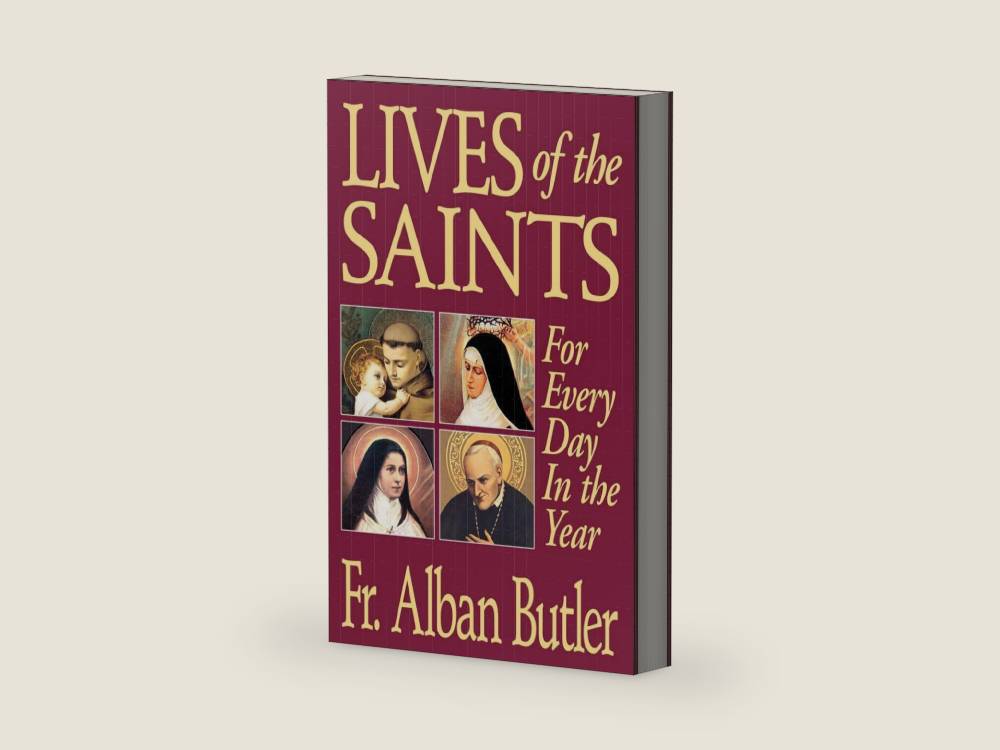 Lives of The Saints: For Everyday in the Year by Alban Butler | barcode:9780895555304 | source:'9780895555304-right-three-quarter.jpg