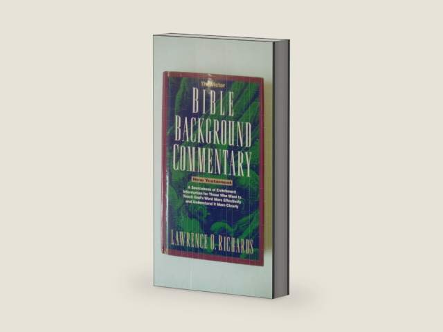 The Victor Bible Background Commentary: New Testament by Lawrence O. Richards | barcode:9780896935075 | source:'9780896935075-right-three-quarter.jpg