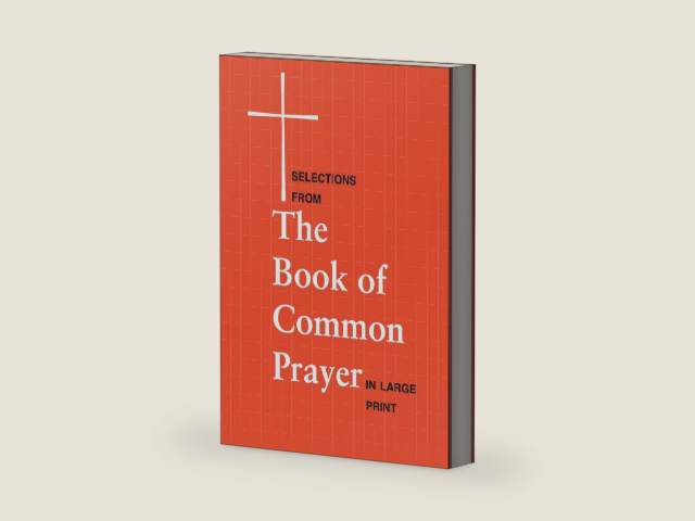 Selections from the Book of Common Prayer in Large Print: Large Print Edition by Church Publishing Incorporated | barcode:9780898690651 | source:'9780898690651-right-three-quarter.jpg