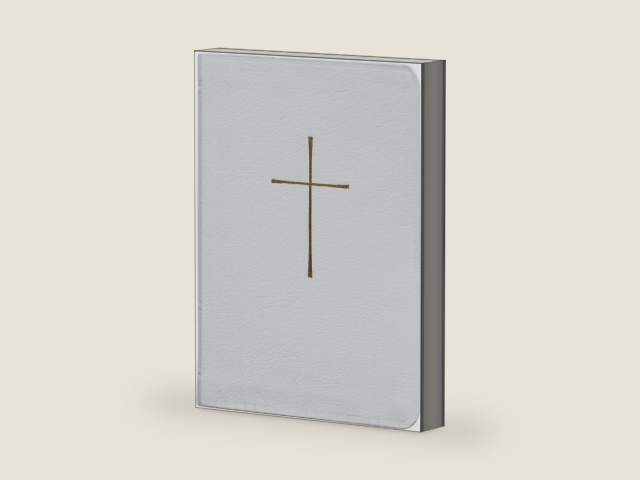 Book of Common Prayer Deluxe Personal Edition: White Bonded Leather by Church Publishing Incorporated | barcode:9780898691122 | source:'9780898691122-right-three-quarter.jpg