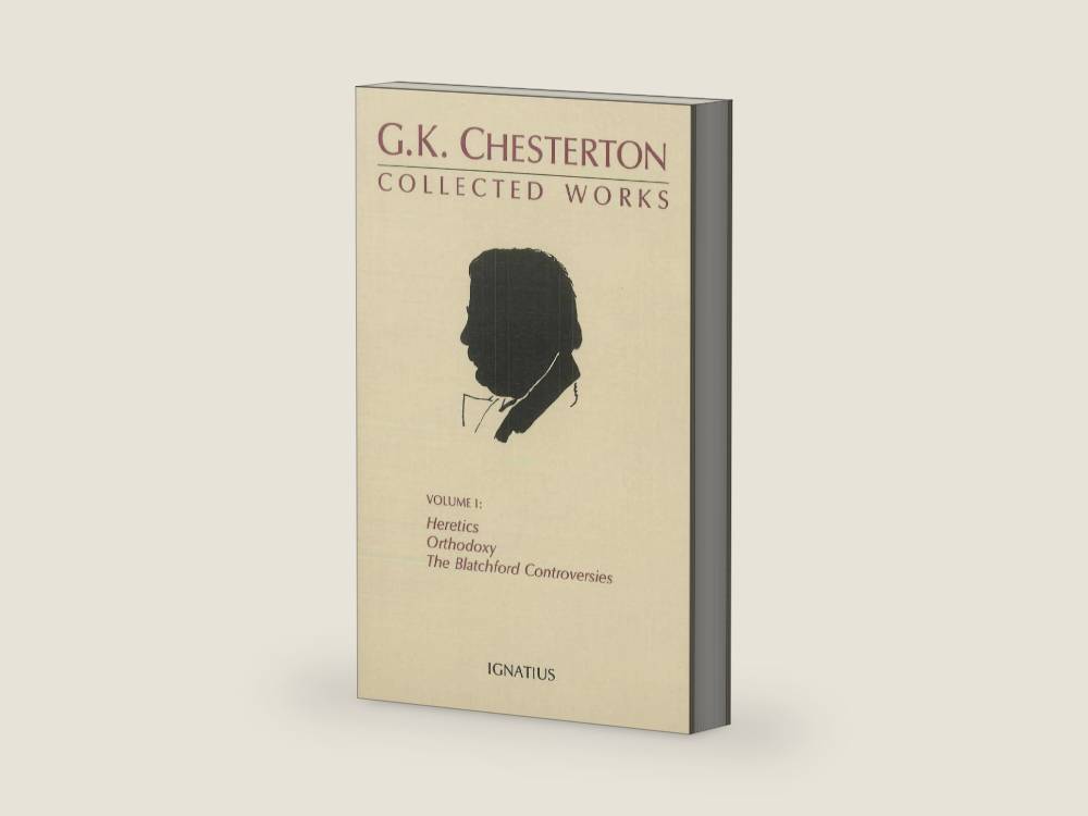 The Collected Works of G.K. Chesterton, Vol. 1: Heretics, Orthodoxy, the Blatchford Controversies (Collected Works of G. K. Chesterton) by G. K. Chesterton | barcode:9780898700794 | source:'9780898700794-right-three-quarter.jpg