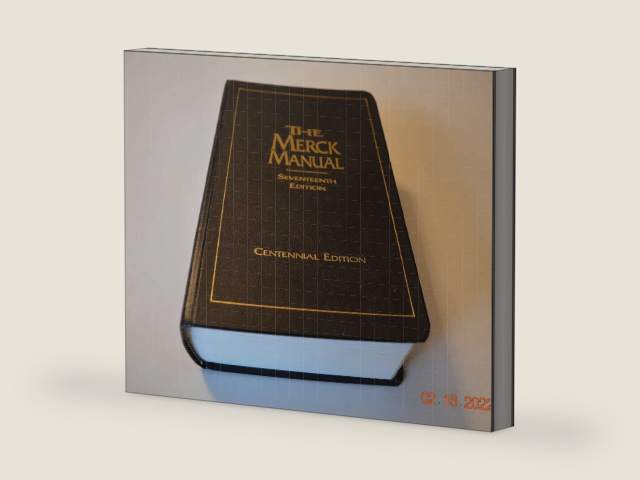 The Merck Manual of Diagnosis and Therapy by Mark H. Beers | barcode:9780911910100 | source:'9780911910100-right-three-quarter.jpg