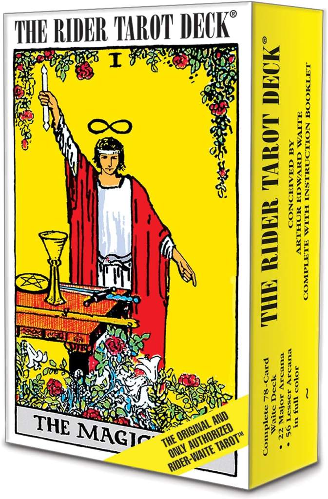 The Rider Tarot Deck®: The Authentic Rider-Waite® Tarot Deck with Instruction Booklet, Essential for Tarot Beginners & Expert Readers by Arthur Edward Waite | barcode:9780913866139 | source:'9780913866139.jpg