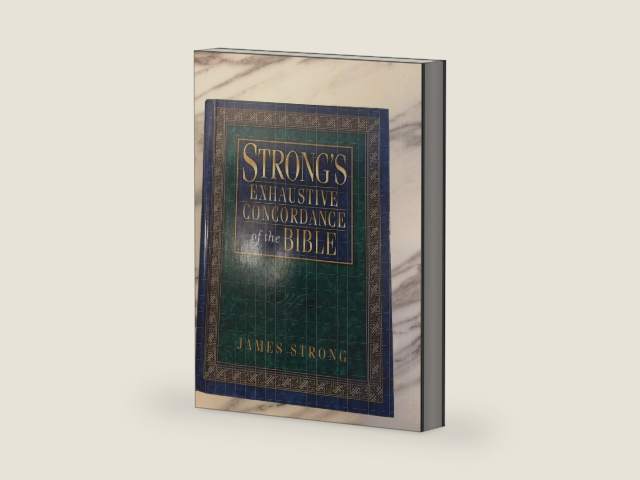 The Exhaustive Concordance of the Bible by James Strong | barcode:9780917006012 | source:'9780917006012-right-three-quarter.jpg