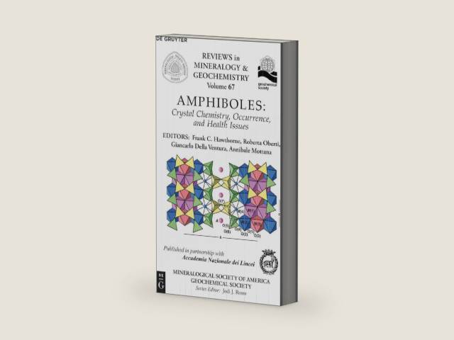 Amphiboles: Crystal Chemistry, Occurrence, and Health Issues (Reviews in Mineralogy & Geochemistry, 67) by Frank C. Hawthorne | barcode:9780939950799 | source:'9780939950799-right-three-quarter.jpg