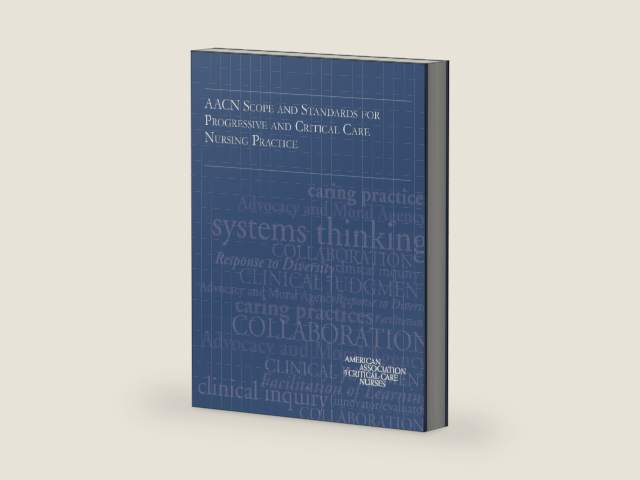 AACN Scope and Standards for Progressive and Critical Care Nursing Practice by Cindy Cain | barcode:9780945812159 | source:'9780945812159-right-three-quarter.jpg