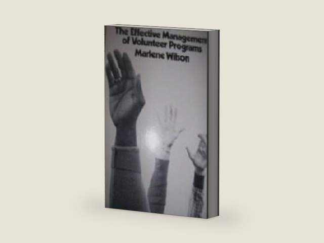 Effective Management of Volunteer Programs by Marlene Wilson | barcode:9780960336203 | source:'9780960336203-right-three-quarter.jpg